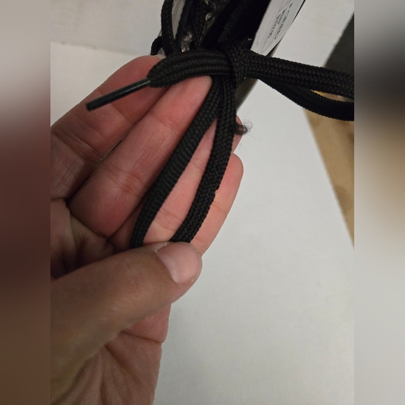 Nila & nila platform lace up woman's black boots size 40 combat grunge fall moto - Picture 12 of 17